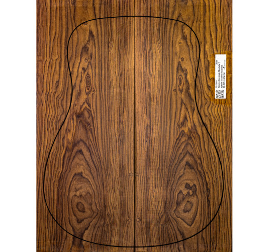 AAA Mountain Cocobolo Acoustic Guitar Backs | Maderas Barber