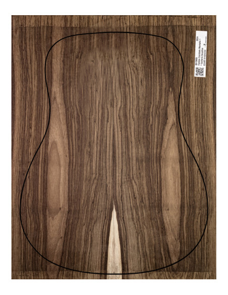 Fonds Cocobolo de Montagne AA Guitare Acoustique | Maderas Barber