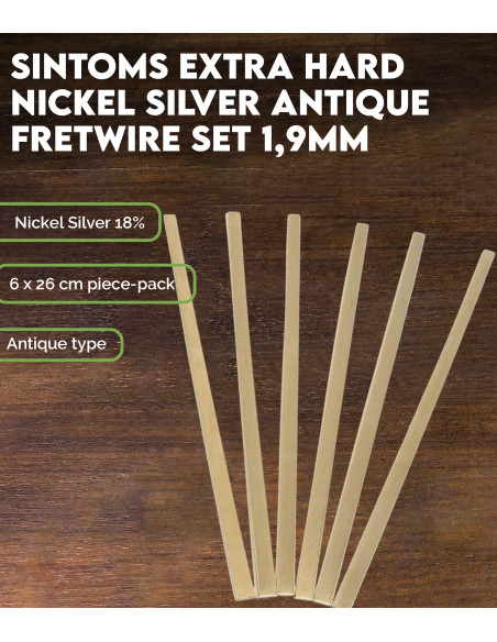 Set de Frettes Alpaca extra dur Ancien Sintoms 1,9 mm