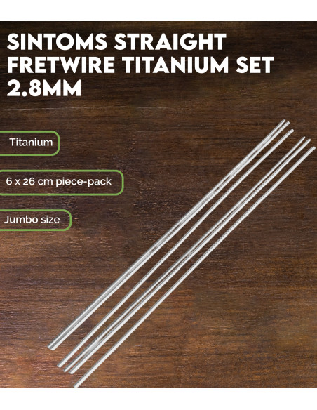 Set de Frettes Sintoms Titane 2,8 mm