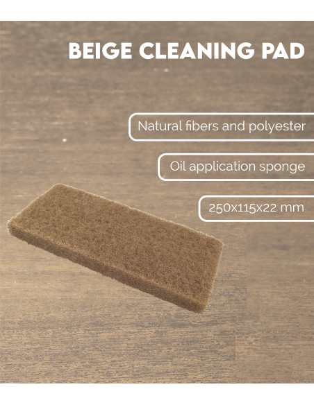 Beige application pad