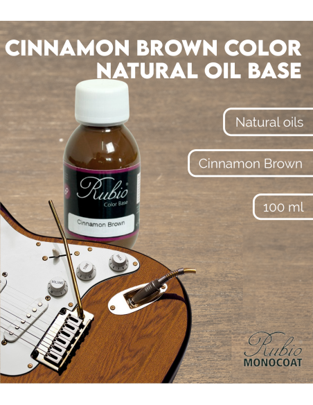 Cinnamon Brown Color Natural Oil Base