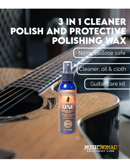 3 in 1 Cleaner, polish and protective polishing wax | Maderas Barber