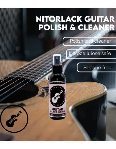 Características  Pulimento y Limpiador de Guitarra NitorLack