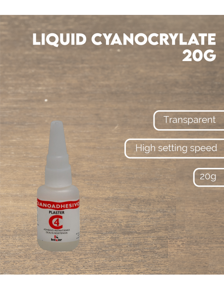Cyanoacrylate Liquide 20 g.
