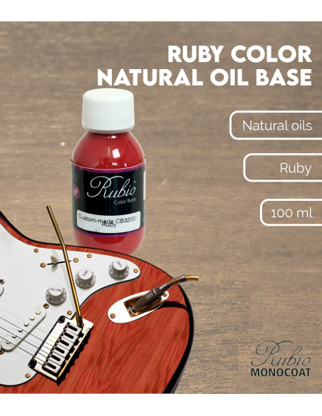Base Huile Naturelle Couleur Rubis