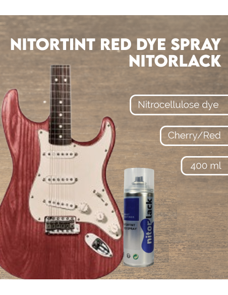 NitorTint Red Dye Spray NITORLACK | Maderas Barber