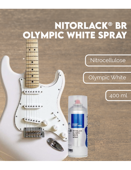 Spray Blanc Olympique BR NITORLACK® (Olympic White 400 ml)