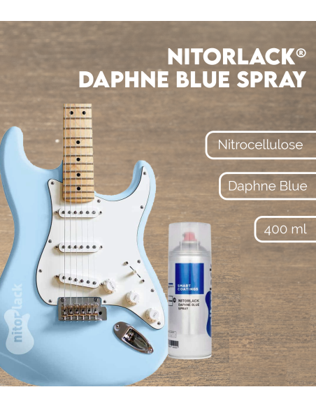NITORLACK® Daphne Blue Spray (400ml) | Maderas Barber