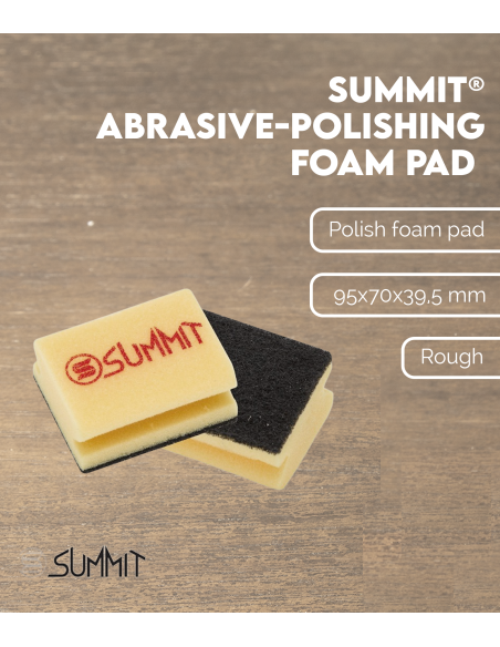 Éponge Abrasive pour polir SUMMIT® (Epaisse) | Maderas Barber
