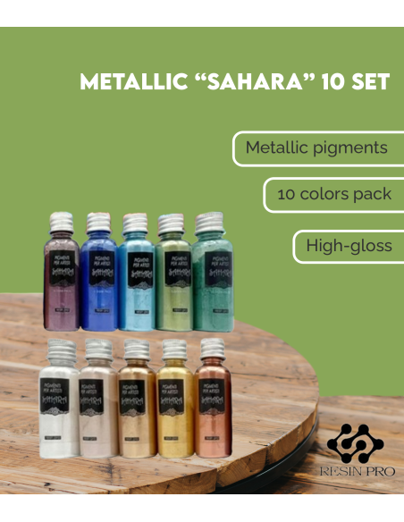 Metallic “Sahara” 10 Set | Resin Pro