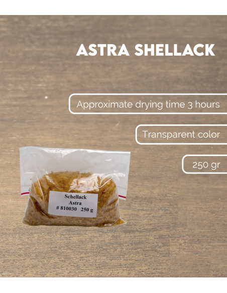 Astra Shellack 250 gr | Maderas Barber