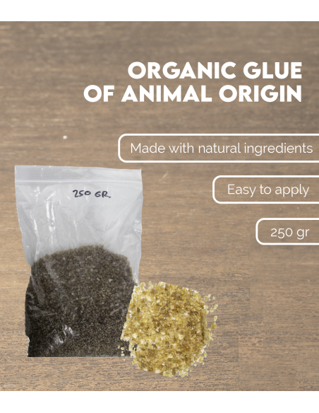 Organic Glue of Animal Origin 250 gr | Maderas Barber