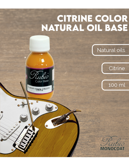 Base Huile Naturelle Couleur Citrine