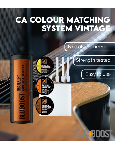 Características Tinte Igualador de Color Vintage GluBoost
