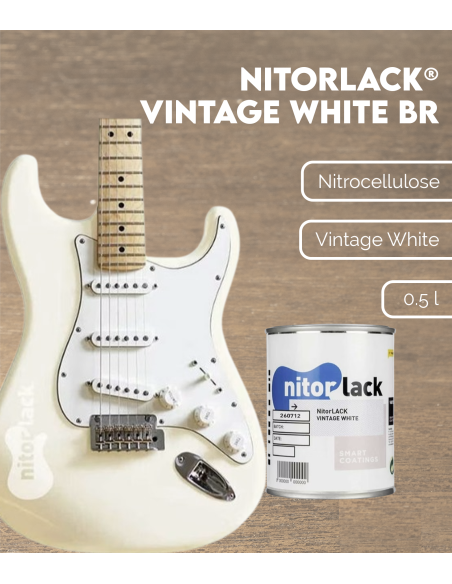 Características Blanco Vintage BR NITORLACK® ( Vintage White 500ml)