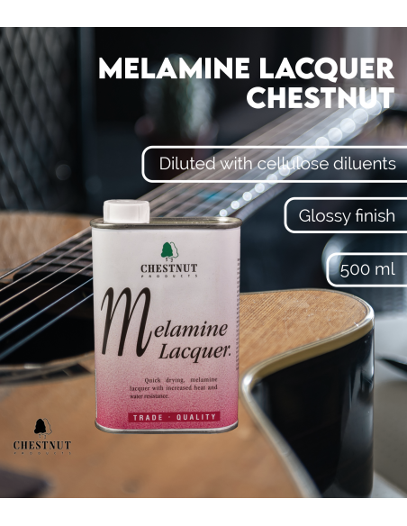 Melamine Lacquer 500ml Chestnut | Maderas Barber