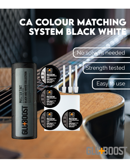 Teinture de Couleur de Correspondance Noire, Blanche  Gluboost