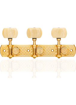 Aparicio Classical Guitar Machine Head Toledo Model  24K Gold/Ivory