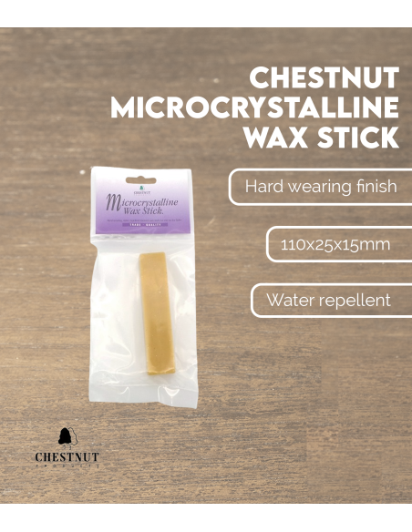 Características Stick de Cera Microcristalina Chestnut (110x25x15mm)