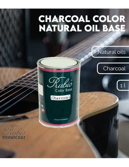 Charcoal Color Natural Oil Base