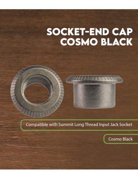 Características Tapa hembra Jack Cosmo Negra