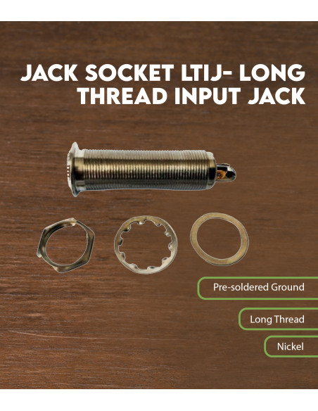 Jack socket LTIJ- Long Thread Input Jack