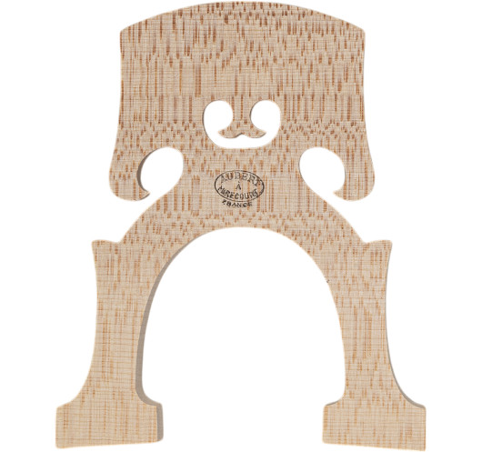 Ponticello Aubert Sello Óvalo Modelo Belga 90mm para Violonchelo| Maderas Barber
