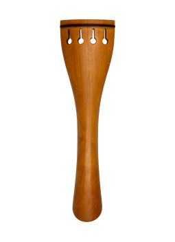 French Model Boxwood Tailpiece for Cello | Maderas Barber
