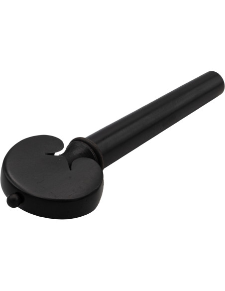 Heart-Shaped Model Ebony Pegs for Cello | Maderas Barber