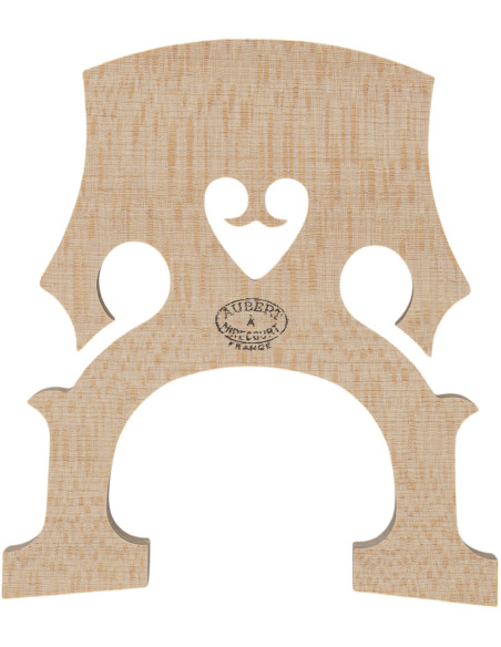Aubert Oval Stamp French Model 90mm Cello Bridge | Maderas Barber