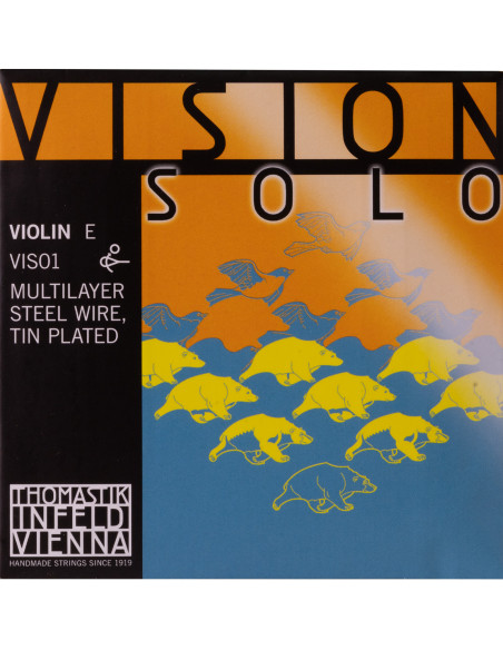 Juego de Cuerdas Thomastik-Infeld Vision Solo para Violín