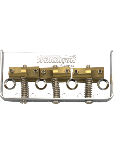 Wilkinson bridge-tailpiece short version T-Style Chrome