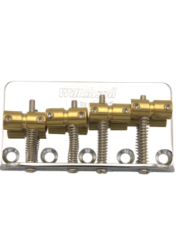Wilkinson bridge-tailpiece 4 Strings Bass Chrome