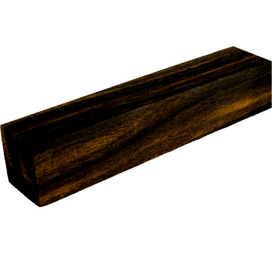B Ebony Piece 105X20X20 mm. | Maderas Barber