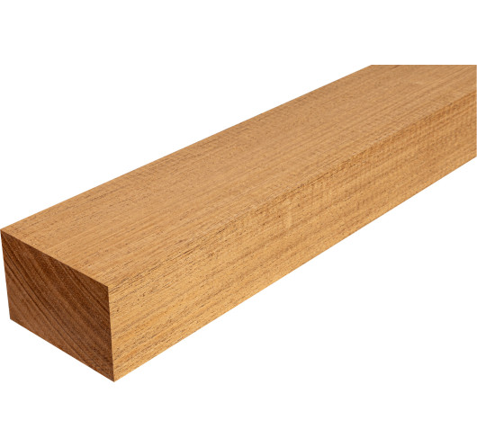 African Mahogany Block for Heel 450 x 85 x 57mm | Maderas Barber