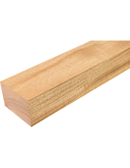 African Mahogany Block for Heel 450 x 85 x 57mm | Maderas Barber