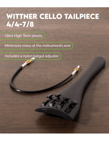Cordal Wittner Ultra High-Tech para Violonchelo 4/4 - 7/8 | Maderas Barber