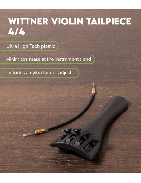 Cordal Wittner Ultra High-Tech para Violín 4/4 | Maderas Barber