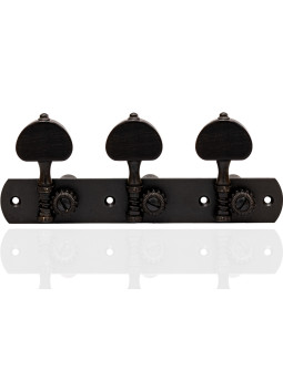 Clavijero Rubner Vintage 150-410N Black Specker Guitarra Clásica