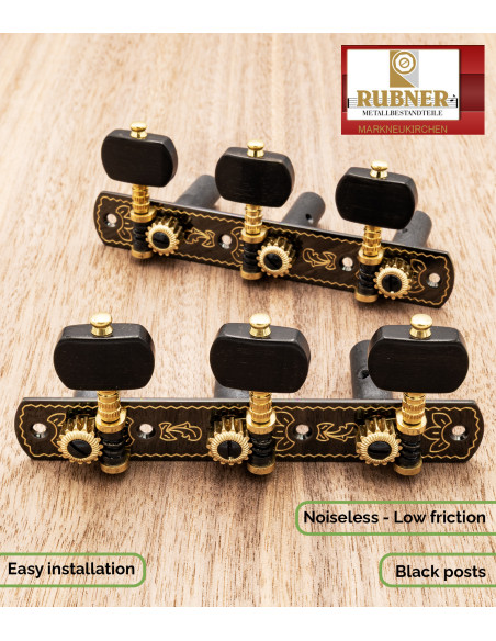 Meccanica Rubner Elegance 150-320a-N-EH chitarra classica | Maderas Barber