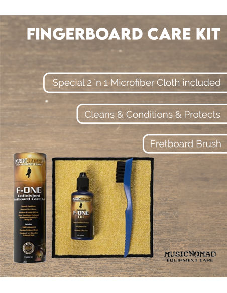 Fingerboard care kit | Maderas Barber