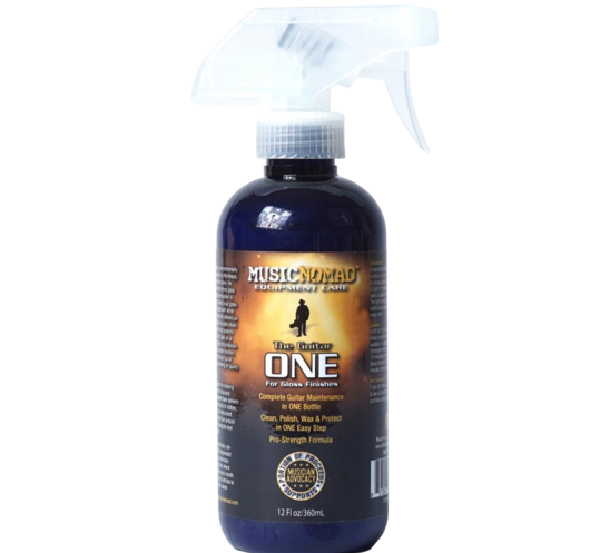Todo en uno para guitarra limpia, pule, encera y protege 360ml