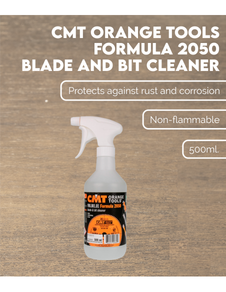 Características  Formula 2050 (500ml) Limpiador de sierras y fresas