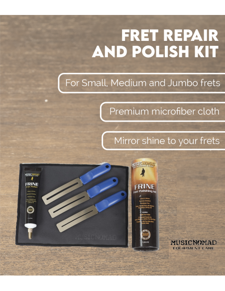 Fret repair and polish kit | Maderas Barber