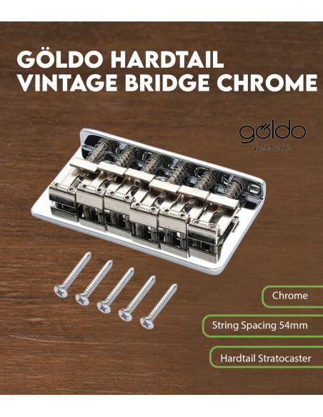 Göldo Hardtail Vintage Bridge Chrome