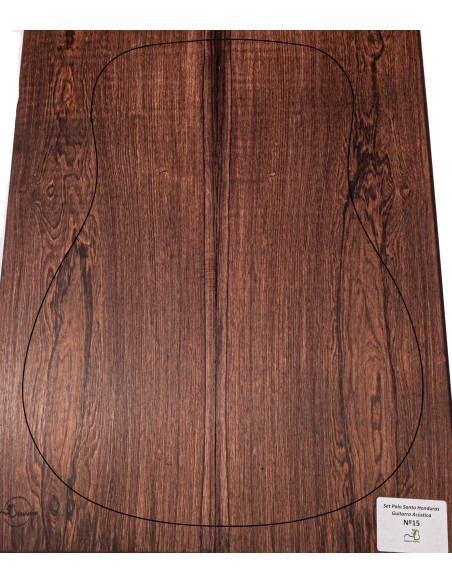 Set palissandro Honduras chitarra acustica MB Exclusive n.15 | Maderas Barber