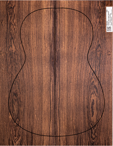 AA Honduras Rosewood Classical Guitar Backs | Maderas Barber