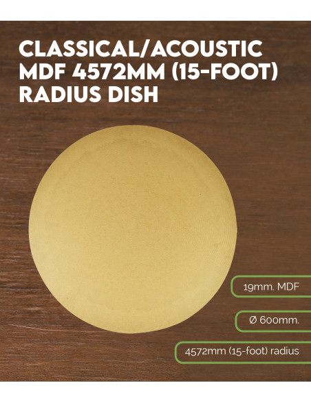 Características Solera DM Clásica/Acústica Radio 4572mm (15-foot)