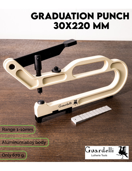 Espesímetro de Golpeo Guardelli 30x220mm | Maderas Barber
